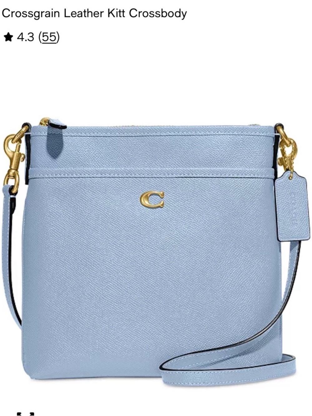 COACH Kitt messenger crossbody bag NWT - Picture 13 of 17